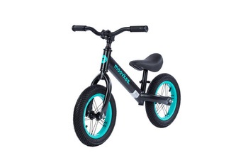 Balance Bike - TNBTC-006 - JACOB - NICE BLACK & OCEAN BLUE - MOOVKEE.