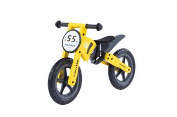 Balance Bike - Wooden - 0C062 - ALEX - SUNNY YELLOW - MOOVKEE